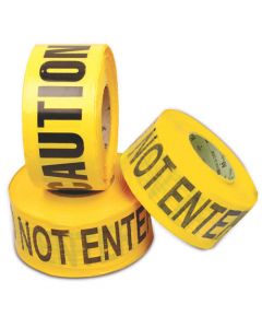 3 mil Yellow - Do Not Enter