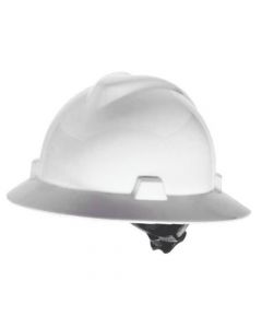 MSA Full-Brim V-Gard Hard Hats (Case of 20)