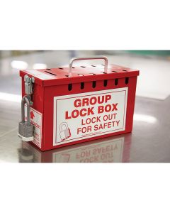 Portable Group Lockout Boxes: Lock Box