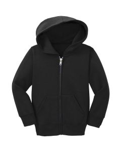  Port & Company - Toddler Core Fleece Full-Zip Hooded Sweatshirt