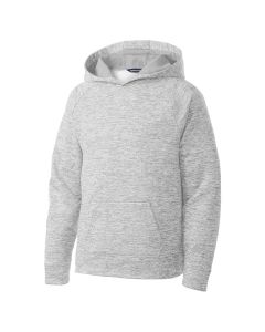Sport-Tek - Youth PosiCharge Electric Heather Fleece Hooded Pullover