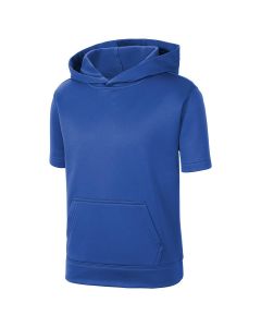 Sport-Tek - Youth Sport-Wick Fleece Short Sleeve Hooded Pullover