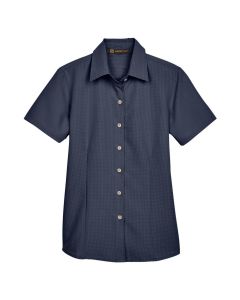 Harriton - Ladies Barbados Textured Camp Shirt