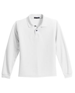 Port Authority - Youth Long Sleeve Silk Touch Polo