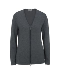 Edwards - Ladies Full Zip V-Neck Cardigan Sweater