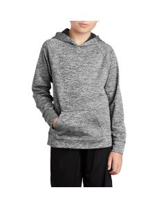Sport-Tek - Youth PosiCharge Electric Heather Fleece Hooded Pullover